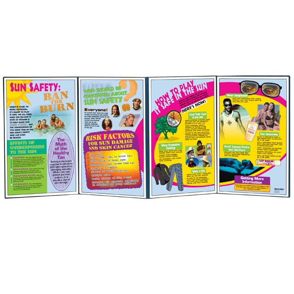 Sun Safety: Ban The Burn Folding Display