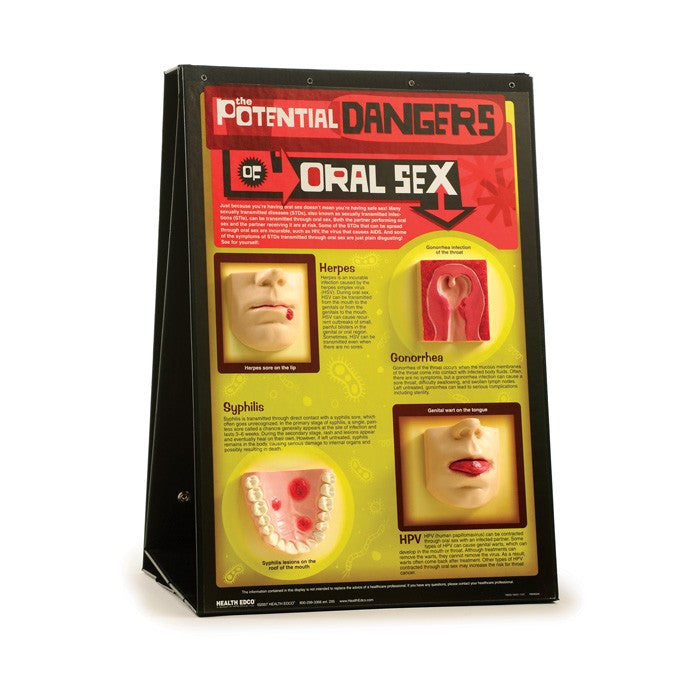 The Potential Dangers Of Oral Sex 3-D Display