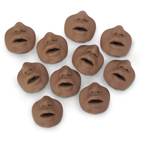 David / Paul CPR Manikin Mouth / Nosepieces (10 pack)