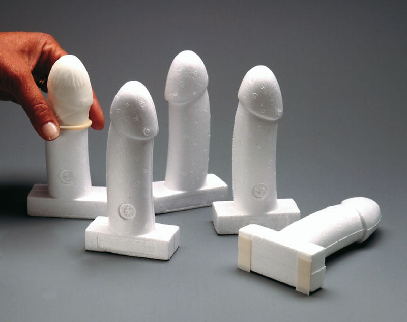 Styrofoam Condom Training Models (pack of 20)