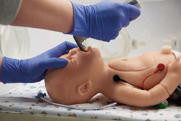 C.H.A.R.L.I.E. Neonatal Resuscitation Simulator with Interactive ECG Simulator