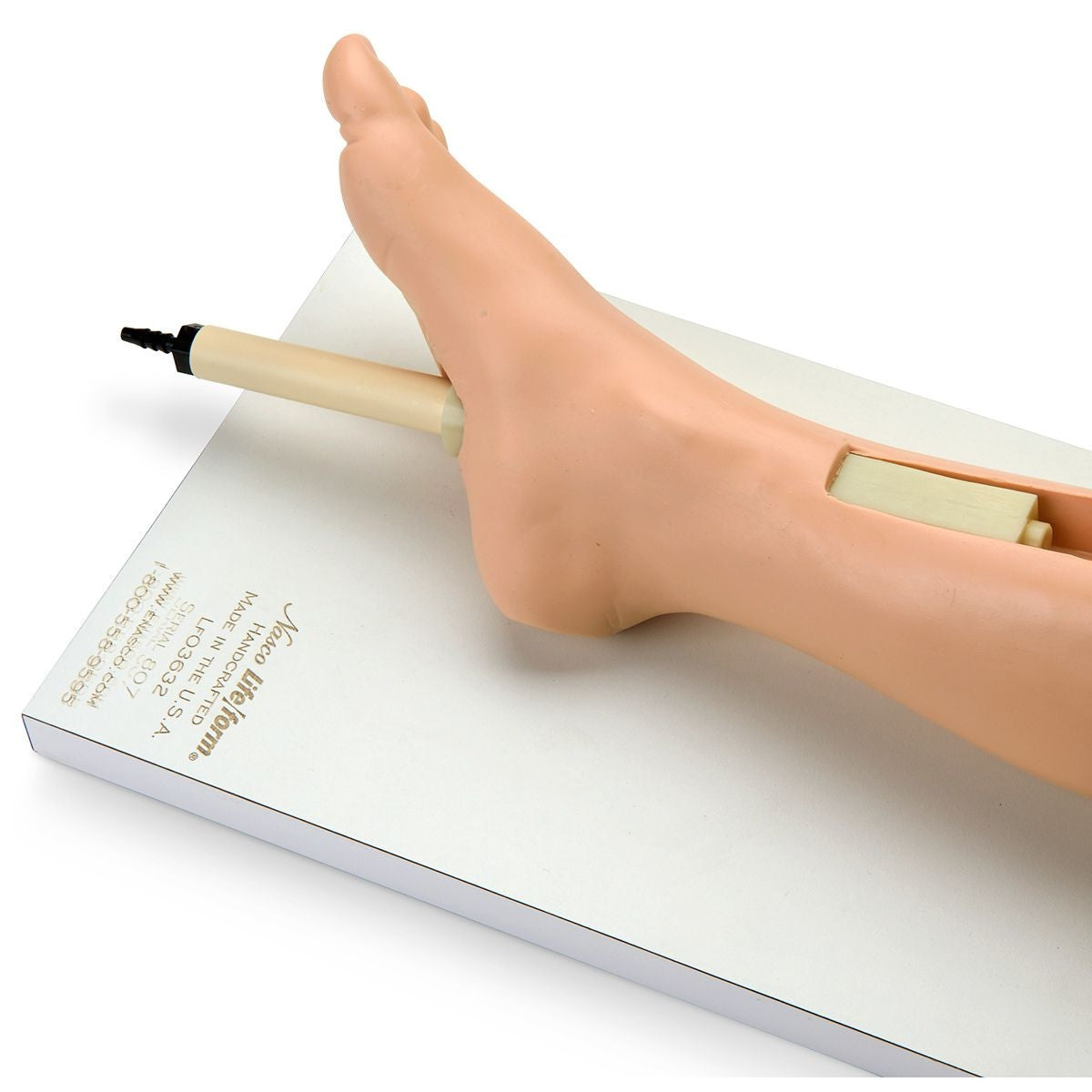 Child Intraosseous Infusion/Femoral Access Training Leg on Stand