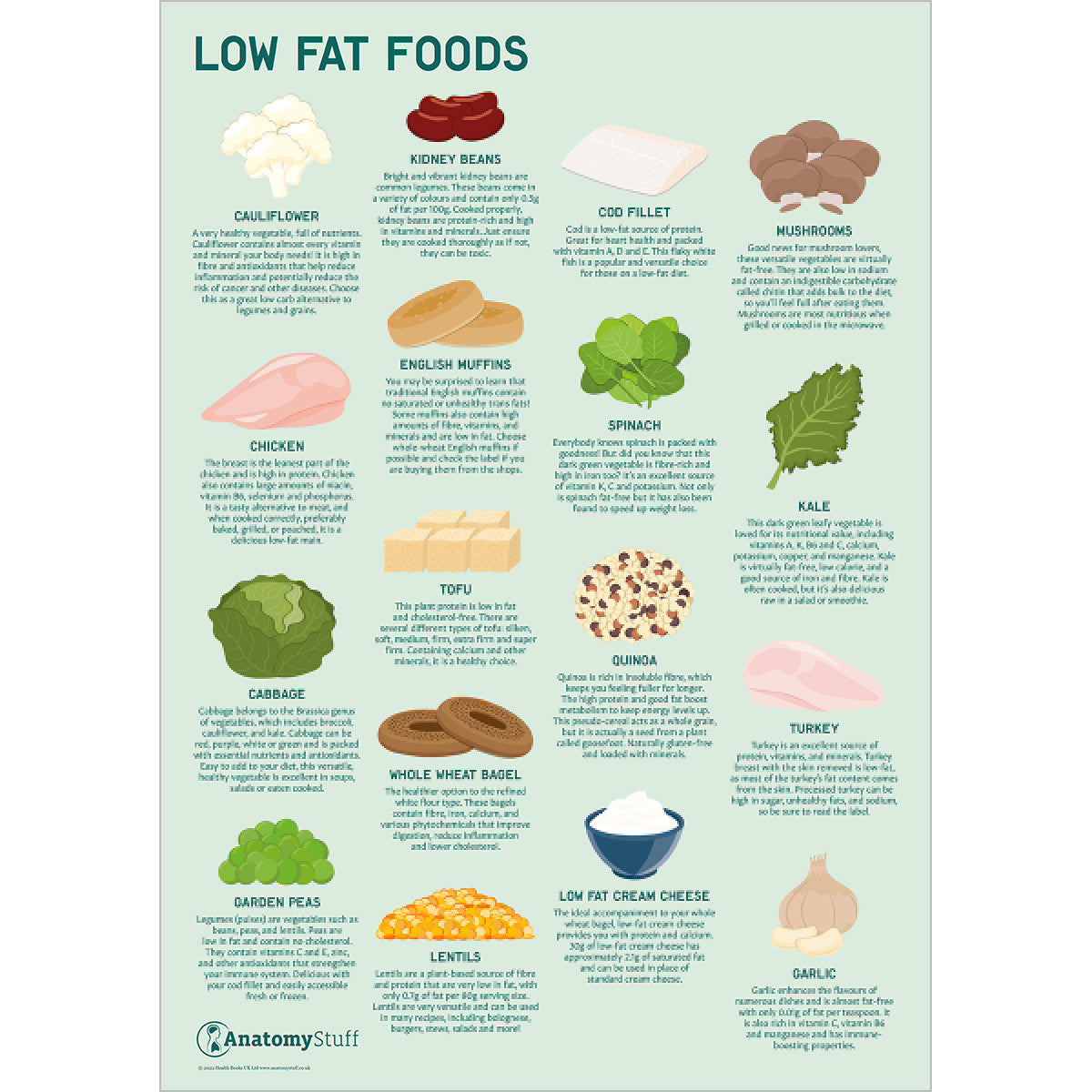 Food Health 3 Poster Collection