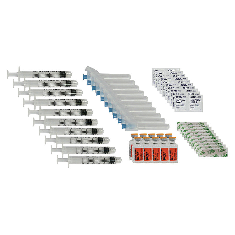 Naloxone Injection Refill Supply Pack