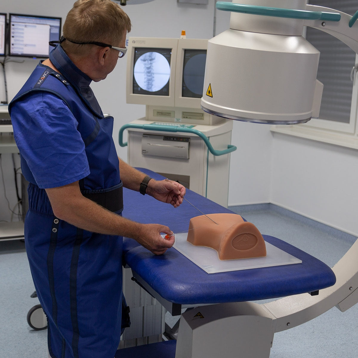 Image Guided Cervical Spinal Injection Trainer