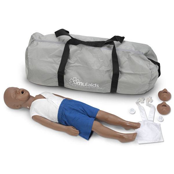 3 Year Old Kyle Child CPR Manikin (Black)