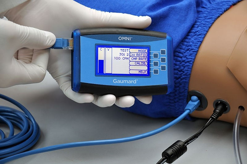 Five-Year-Old CPR Care Simulator with Intraosseous Access, IV Arm/Leg and Omni Code Blue Pack