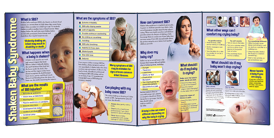 Shaken Baby Syndrome Folding Display