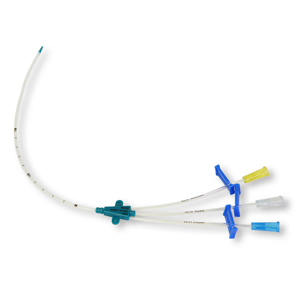 Triple Lumen Catheter for Chester Chest