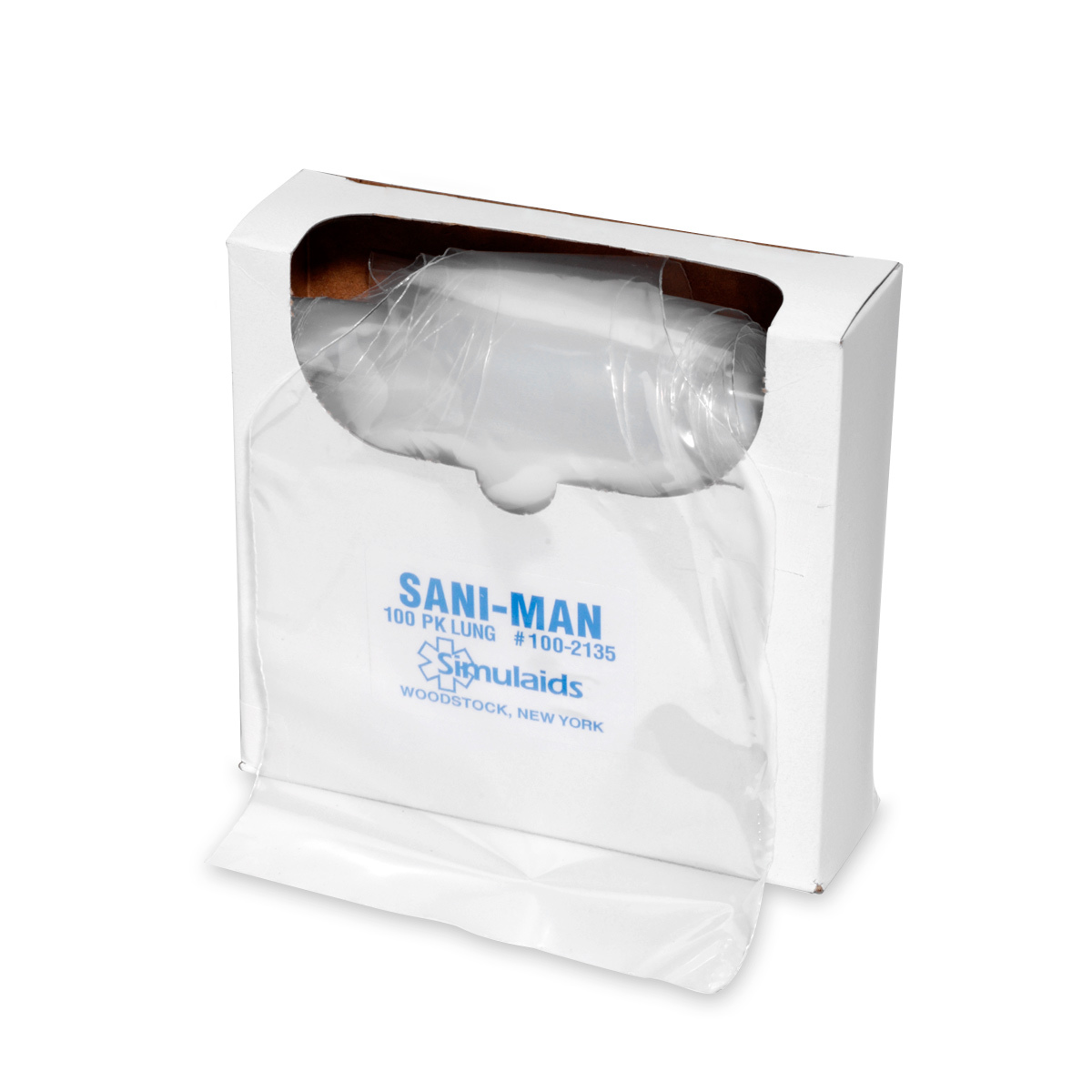 Sani-Man Replacement Face Shield / Lung System (100 pack)