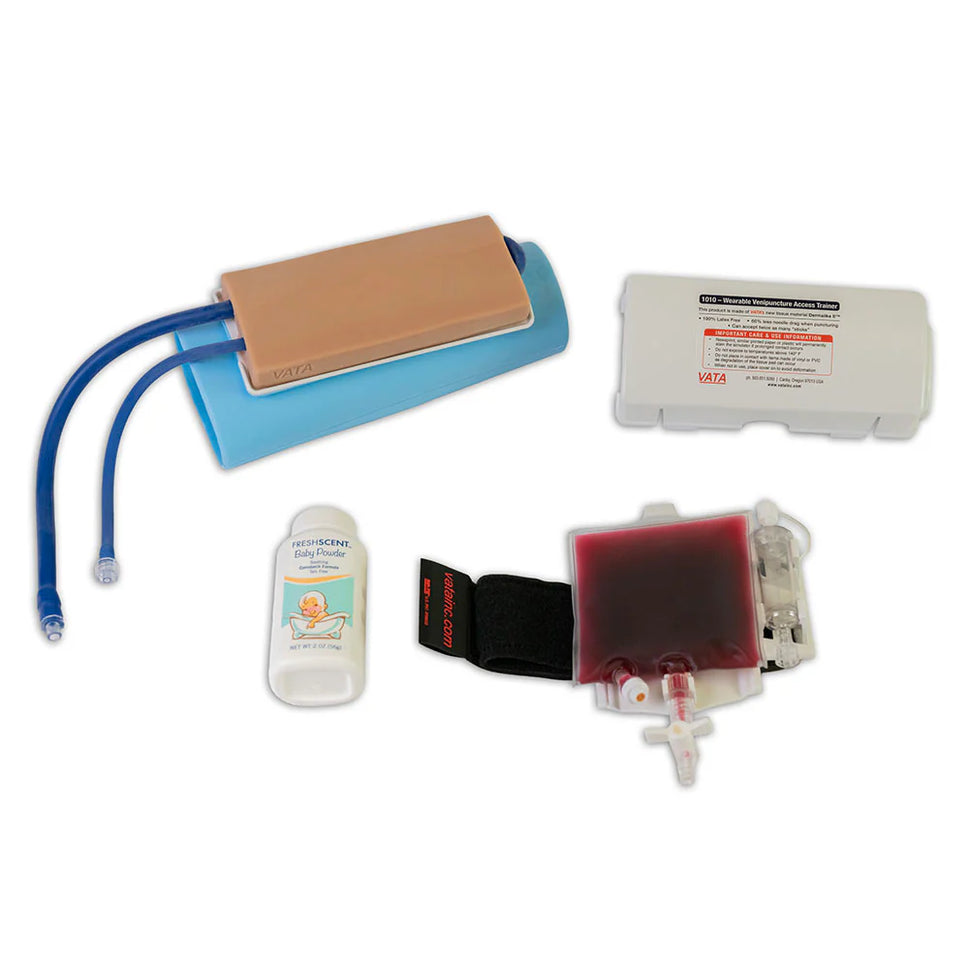 Wearable Two-Vein IV Access Trainer