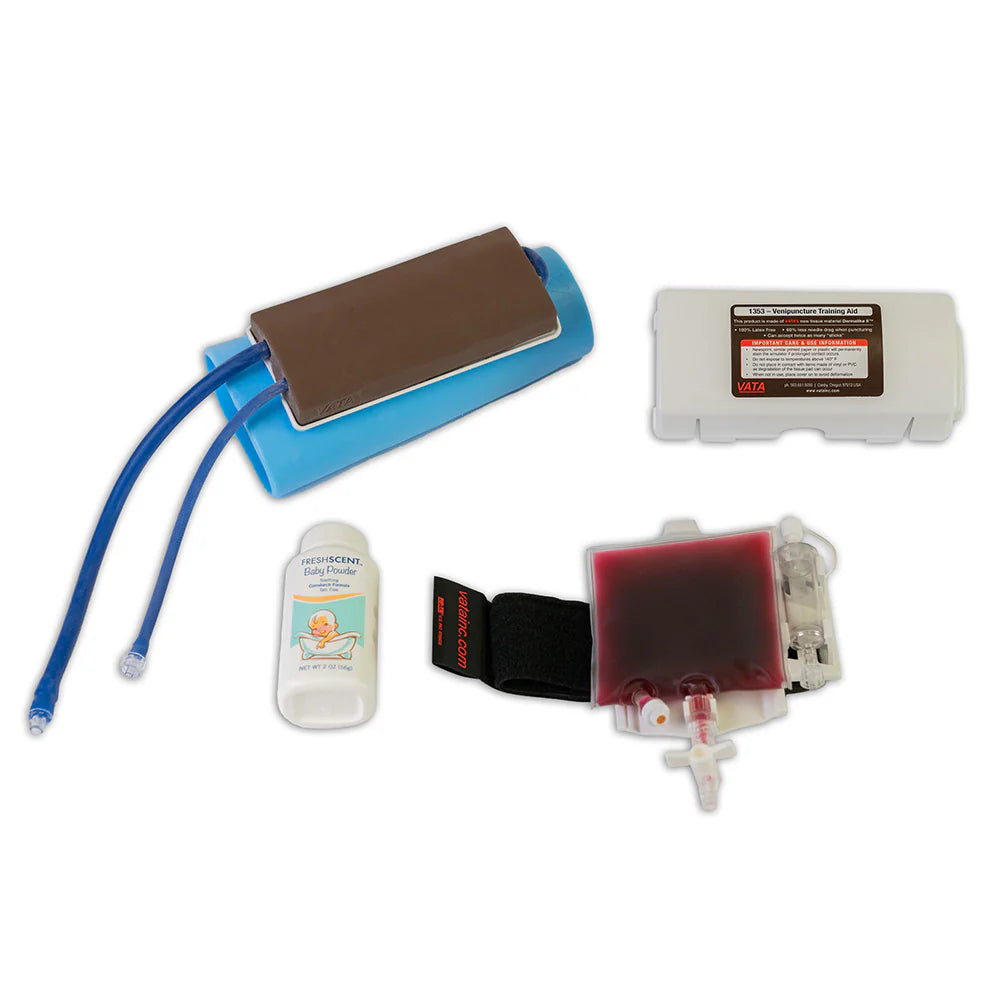 VATA1011 Wearable Two-Vein IV Access Trainer Contents