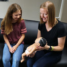 Switch Students being taught the physical attributes that a baby born with Down&#39;s syndrome may have 2 image