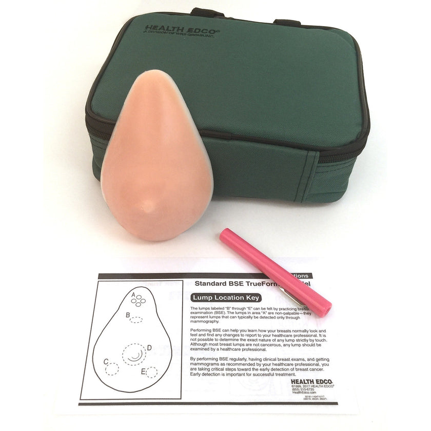 Breast Self Examination Model contents