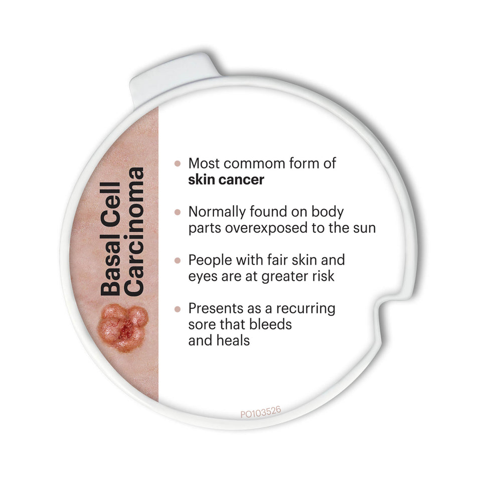 Precancerous and Cancerous Skin Lesions Disk Set