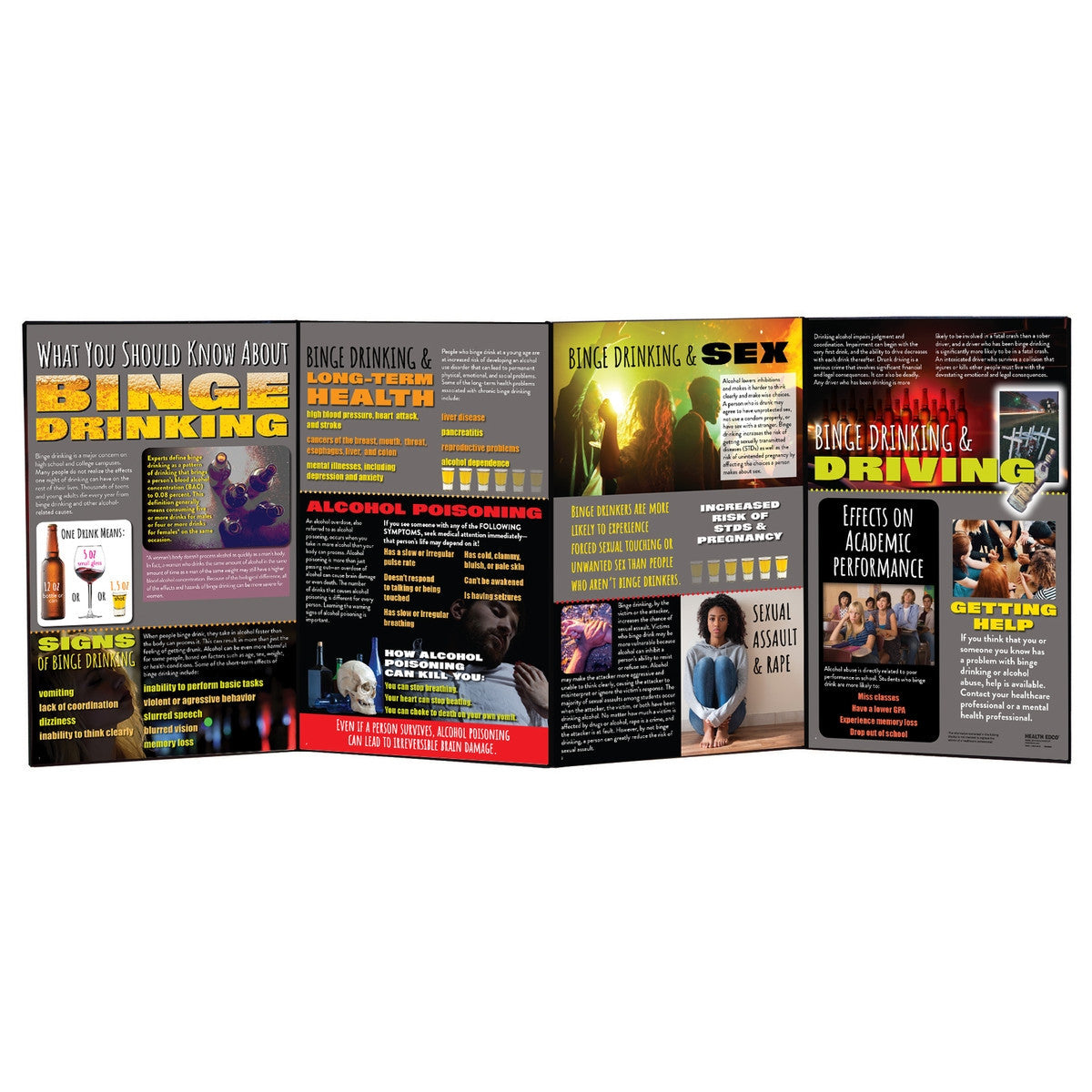 What You Should Know About Binge Drinking Folding Display