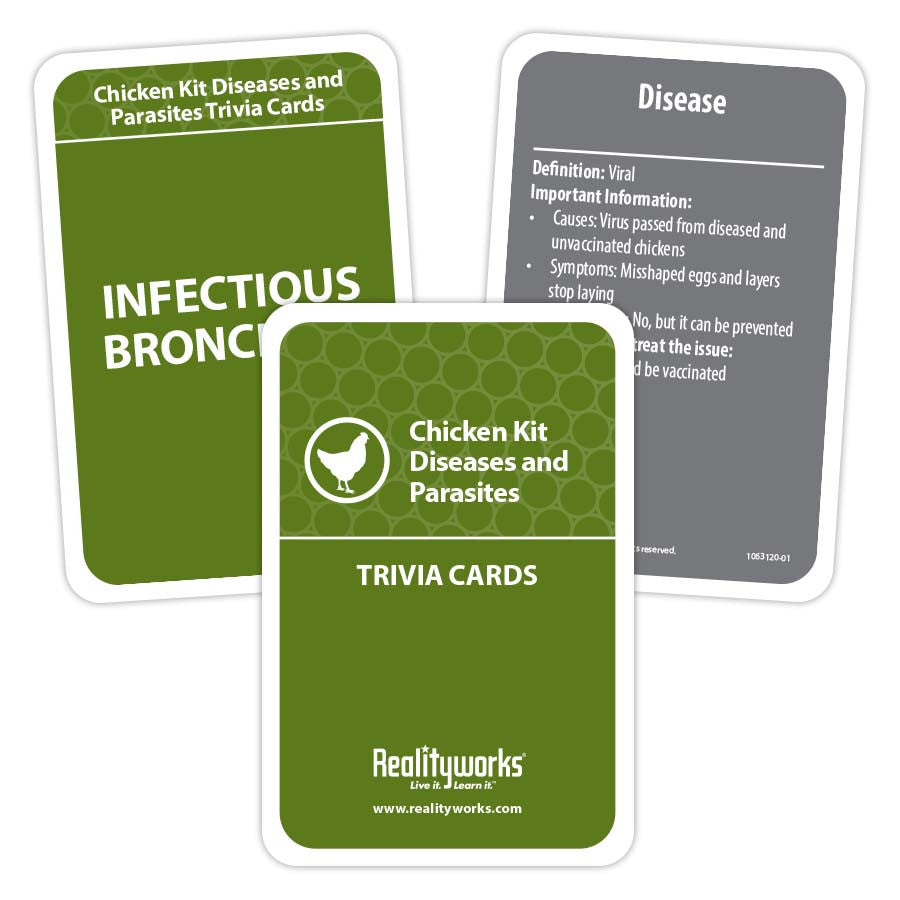 Chicken Diseases and Parasite Flashcards