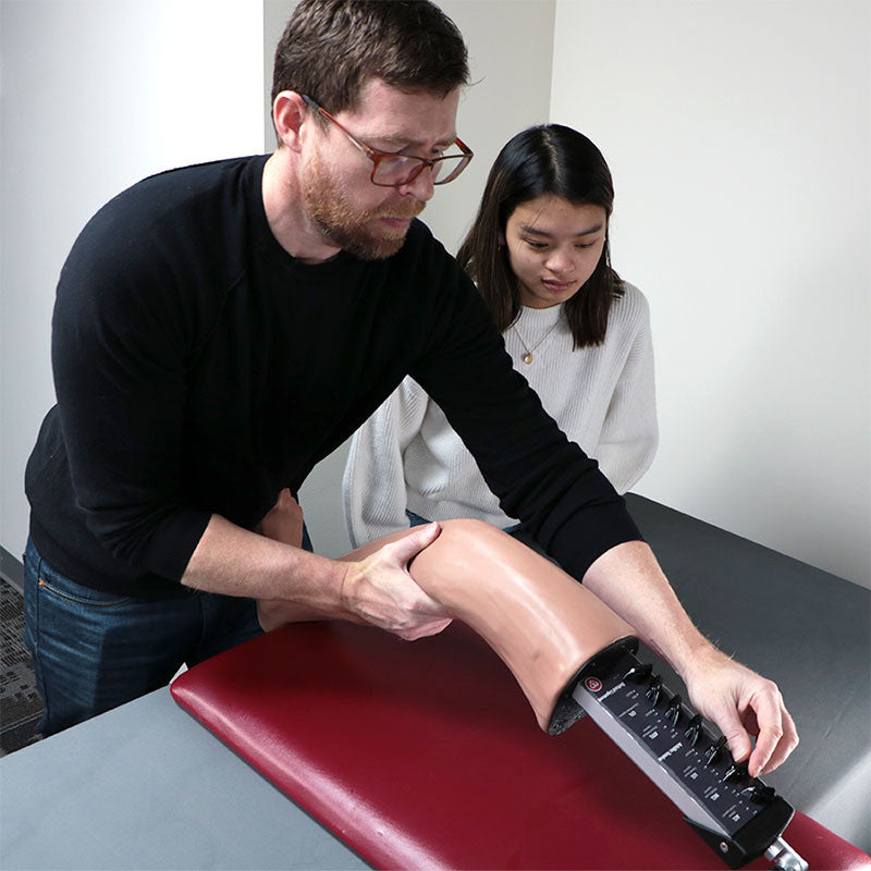 Degree Of Impact Dial On Knee and Ankle Sports Injury Trainer