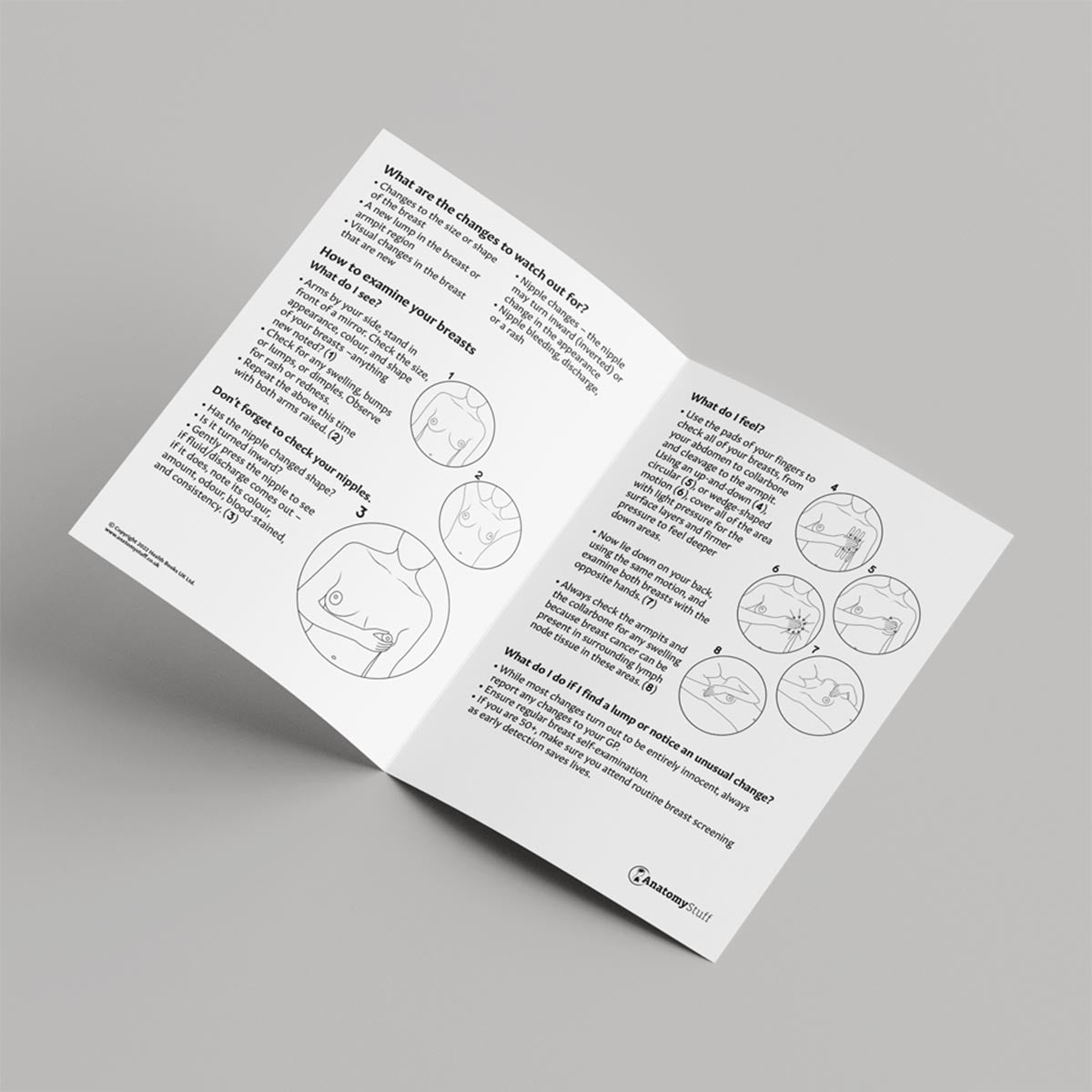 Breast Self-Examination Leaflet (Printable PDF)