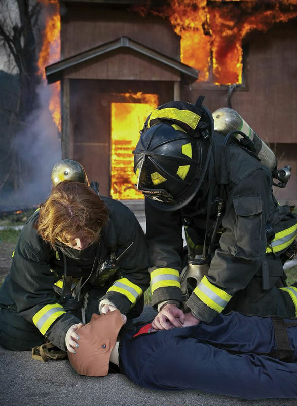 For practicing advanced life support techniques in difficult circumstances