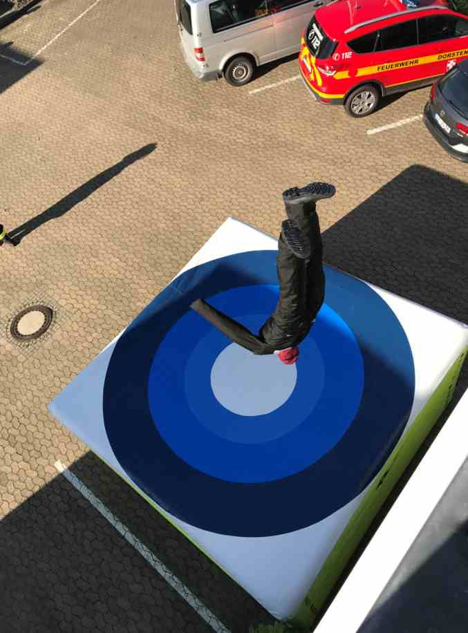 Duty Range Training Manikin Dropped from Height