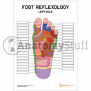 Switch Foot Reflexology Left Sole Blank Worksheet 2 image