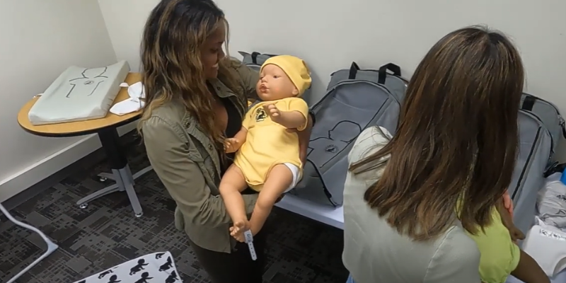 Fussy / Rocking Baby Feature