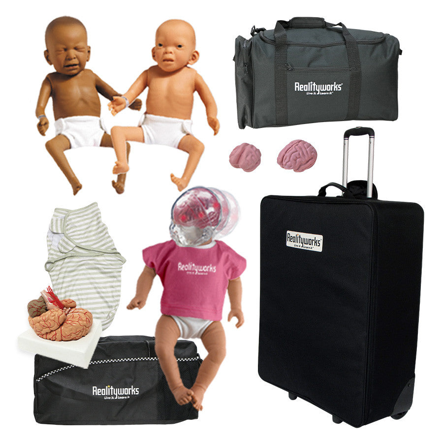 RealCare Infant Health Trio: Foetal Alcohol Spectrum Disorder (FASD), Drug-Affected and Shaken Baby Package