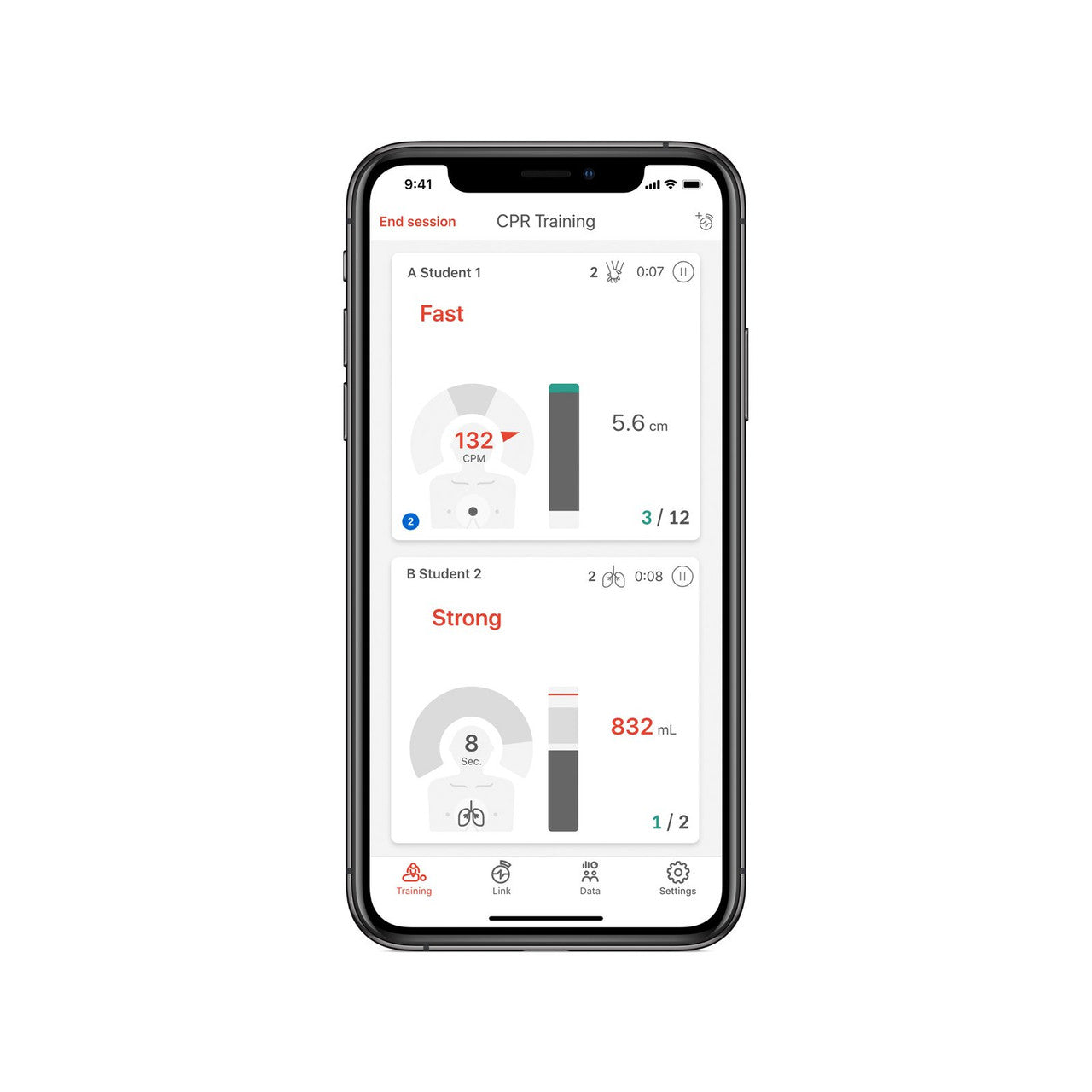 Instructor App View BASICBilly+ Upgrade Kit