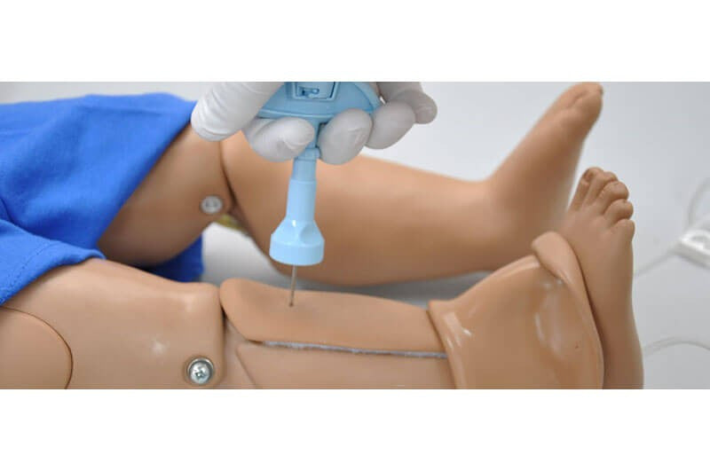 Intraosseous Option for MIKE and MICHELLE One-Year-Old Paediatric Care Simulator