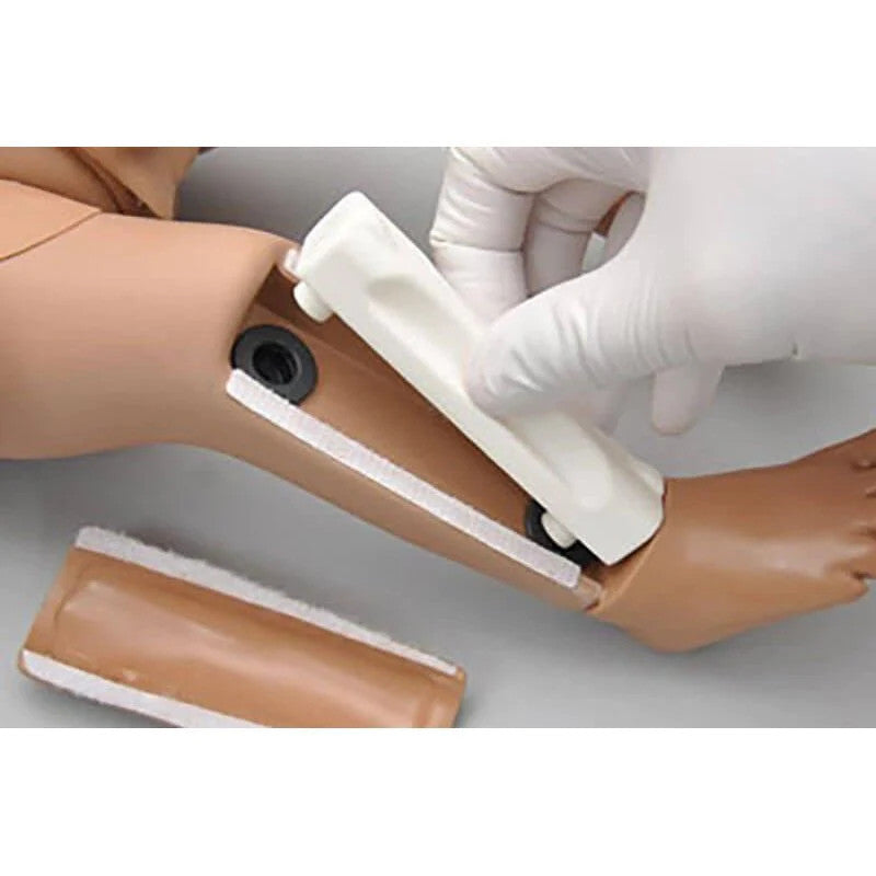 PEDI Blue Newborn CPR Patient Simulator with SmartSkin