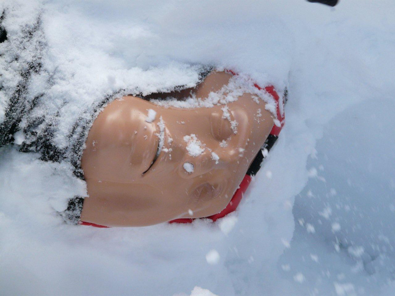 Snow Rescue Mountain Rescue Training Manikin