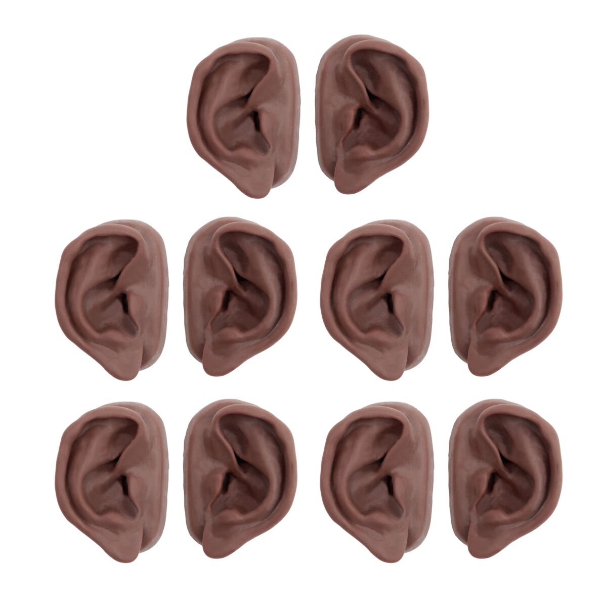 N16D Acupuncture Ears Set 10 dark 1024486 full set