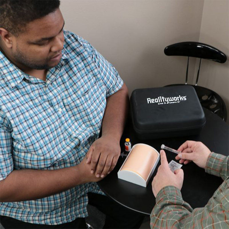 Naloxone training demonstration