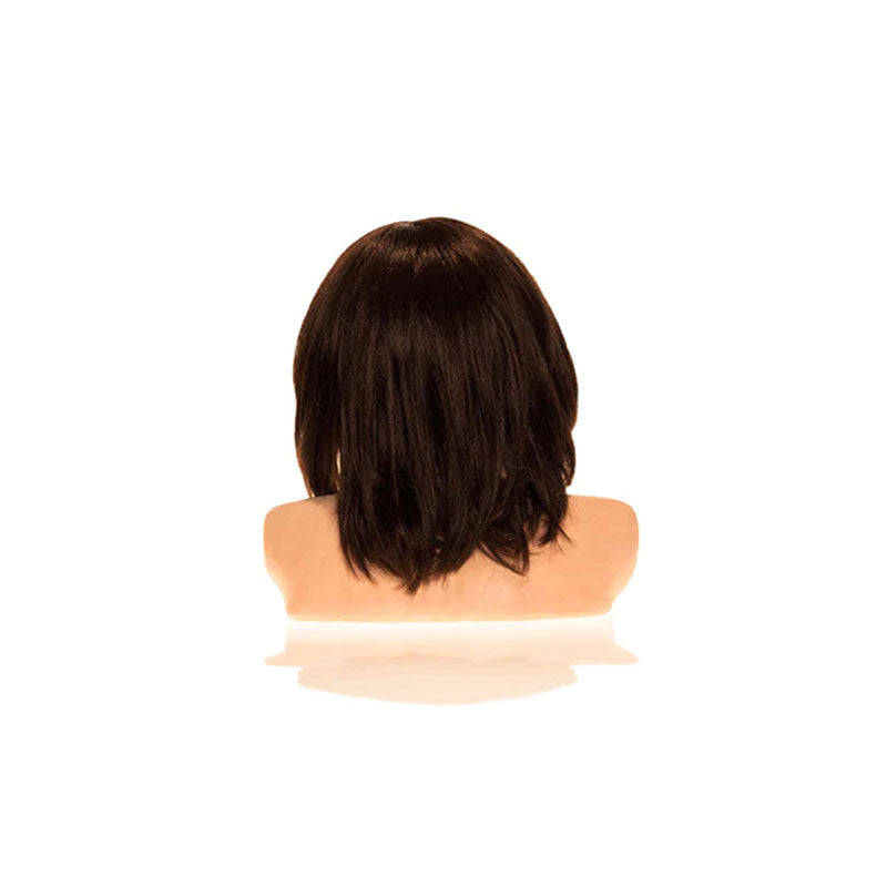 Realistic Hair On Human Head Model