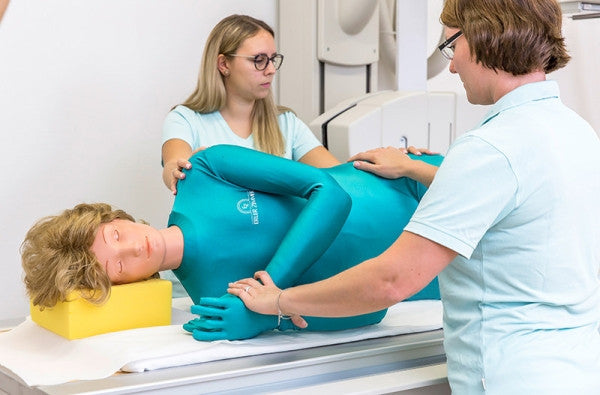Radiographic Positioning Manikin with Plastic Skeleton