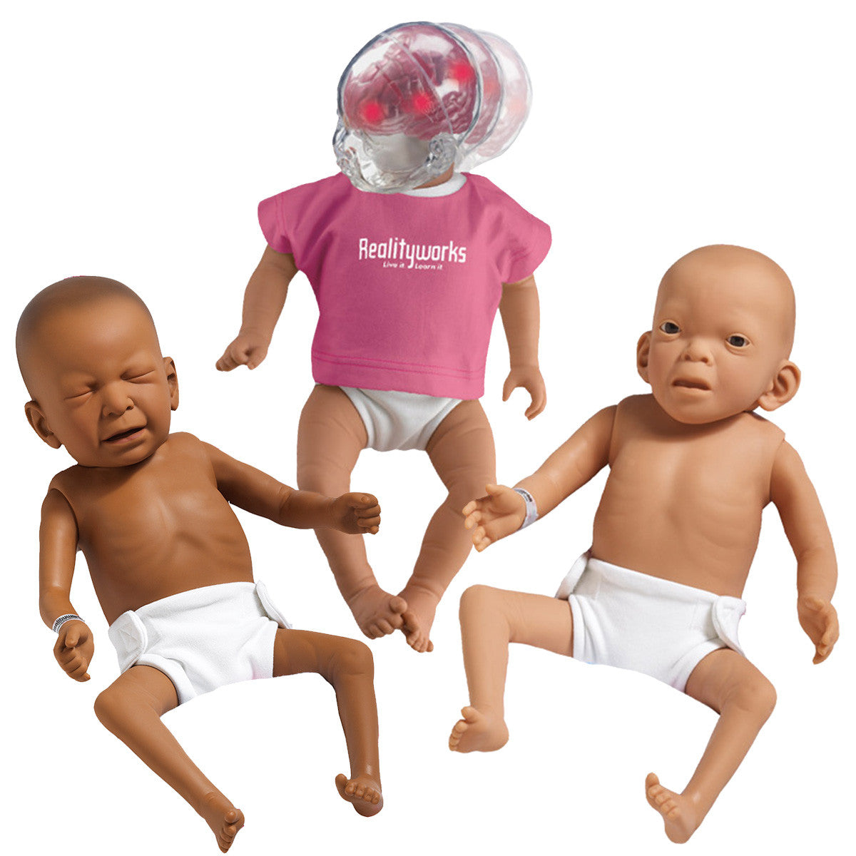 RealCare Infant Health Trio: Foetal Alcohol Spectrum Disorder, Drug-Affected and Shaken Baby Package Bundle Image 11024211