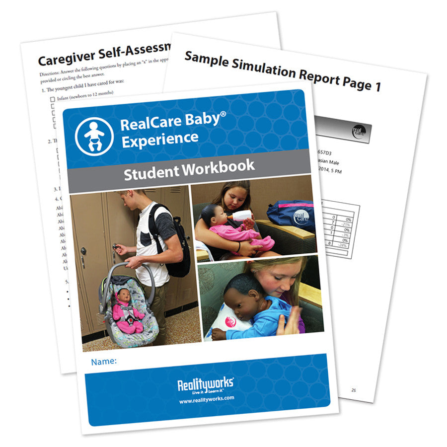 RealCare Baby Experience Student Workbooks (Set of 20)