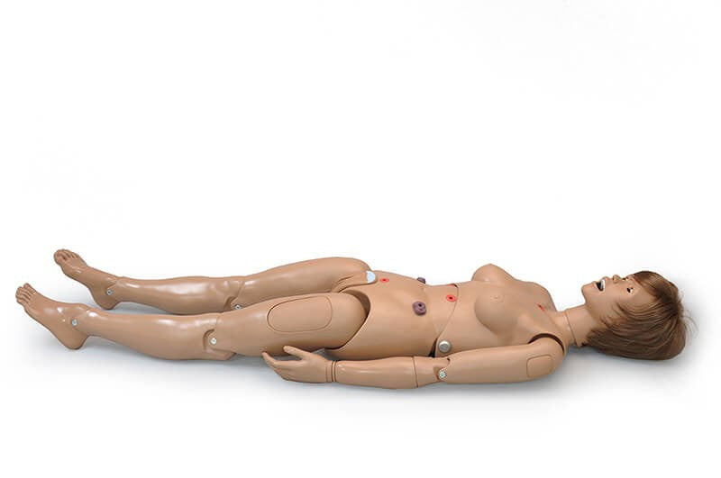 Advanced Intravenous Right Training Arm Option for SUSIE SIMON Adult Patient Care Simulator with Ostomy