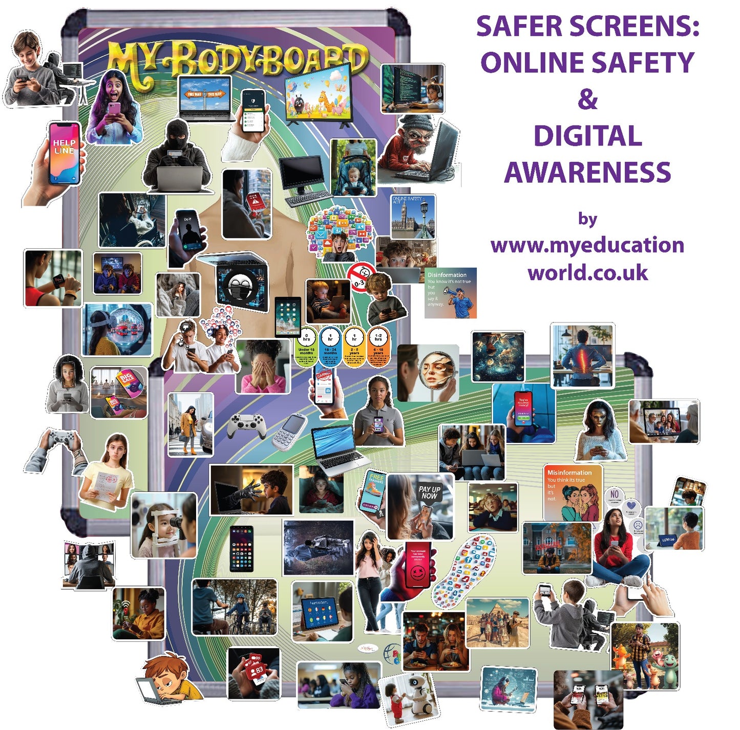 MyBodyBoard Social Media and Digital Awareness (for Schools) image