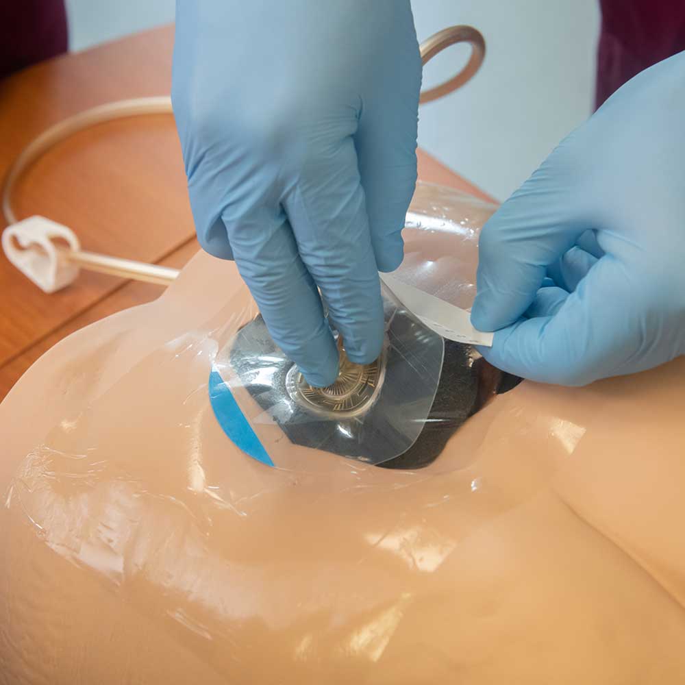 Seymour II™ Wound Care Simulator lifestyle image light