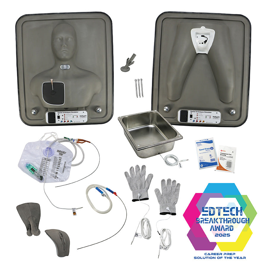 Sterile Techniques Simulator 34010400 contents
