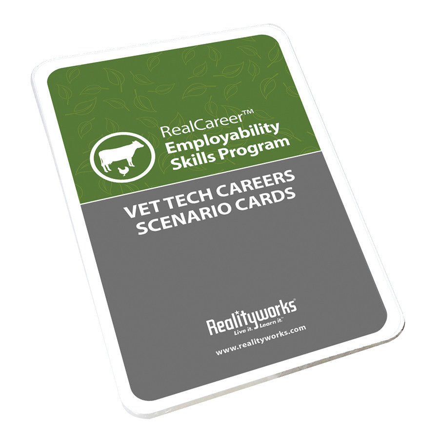 Vet Tech Career Scenario Cards