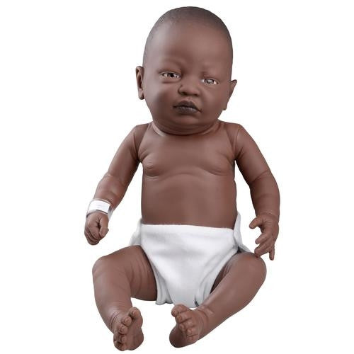 Baby Care Model (Male, Dark Skin Tone)