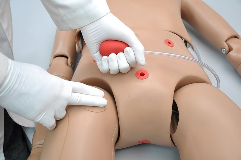 CPR SIMON Basic Life Support Full-Body Trainer with OMNI Code Blue Pack