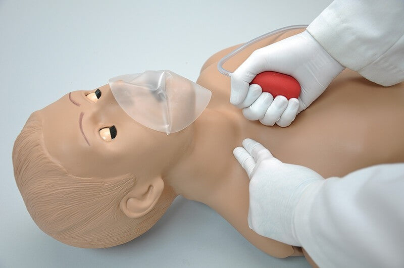 CPR SIMON Basic Life Support Full-Body Trainer with OMNI Code Blue Pack