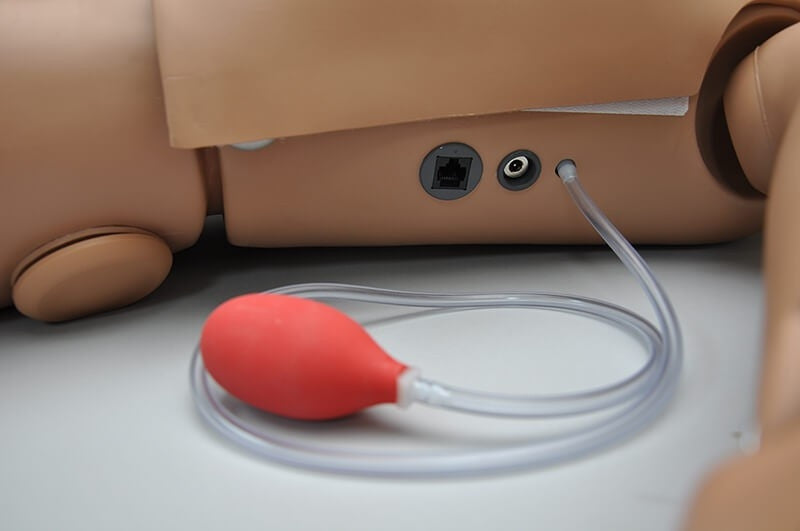 CPR SIMON Basic Life Support Full-Body Trainer with OMNI Code Blue Pack