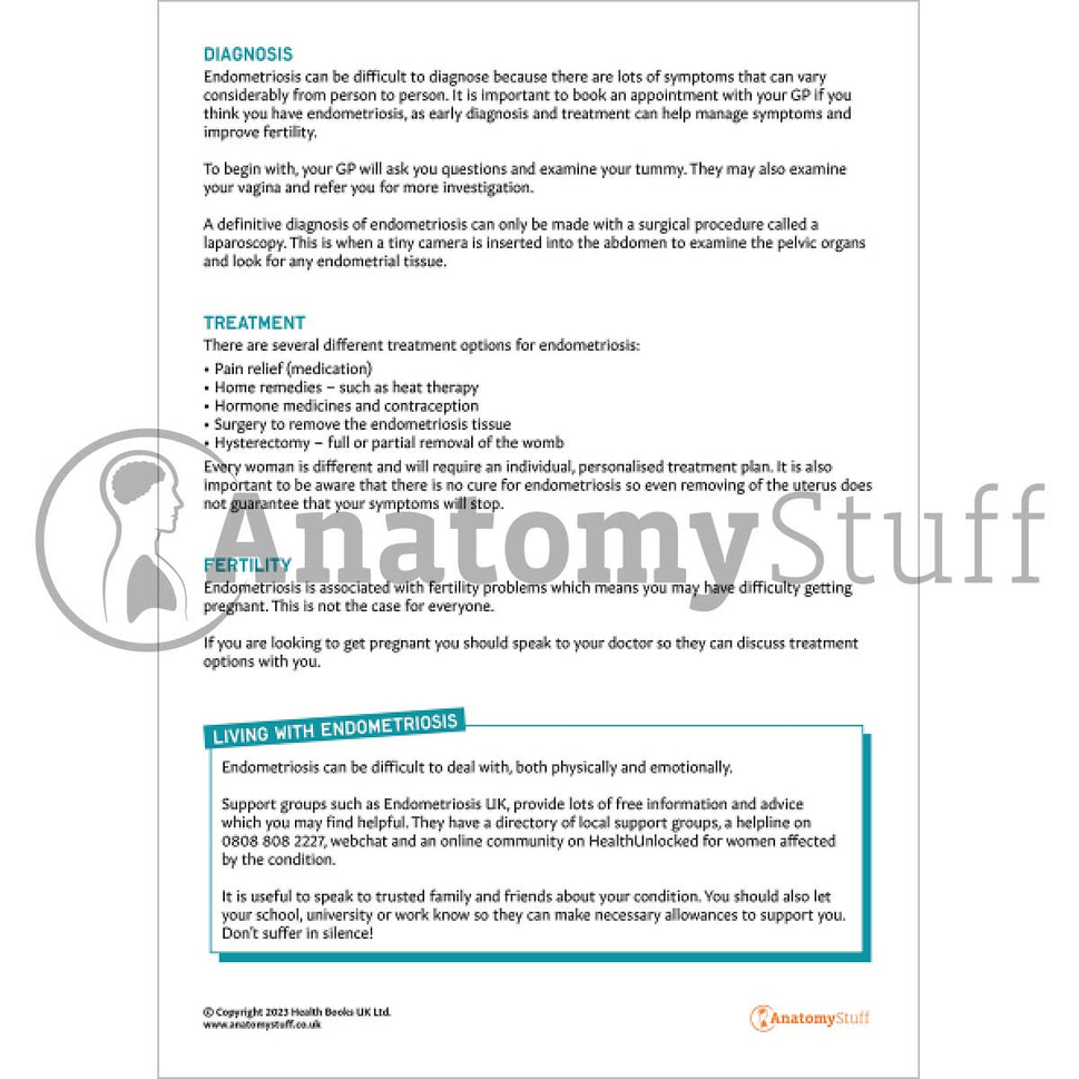Endometriosis Patient Education Handout (Printable PDF)