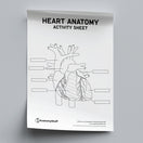 Switch Heart Anatomy Activity Sheet PDF 2 image