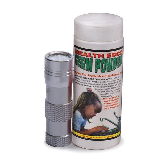 Germ Powder and UV Lamp Kit